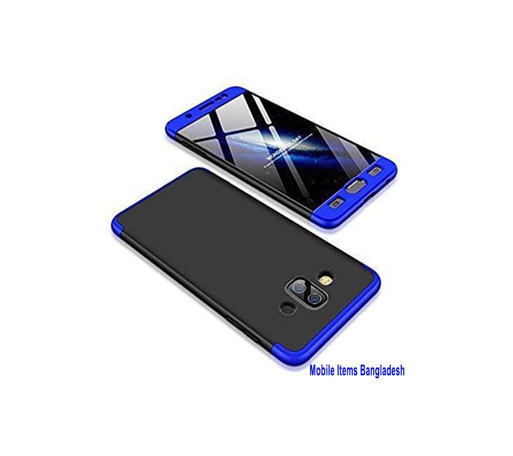 360 Degree Phone Case-Blue And Black Samsung Galaxy J7 Duo 