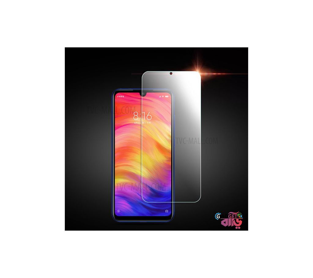 Glass Screen Protector For Xiaomi Redmi Y3- Transparent