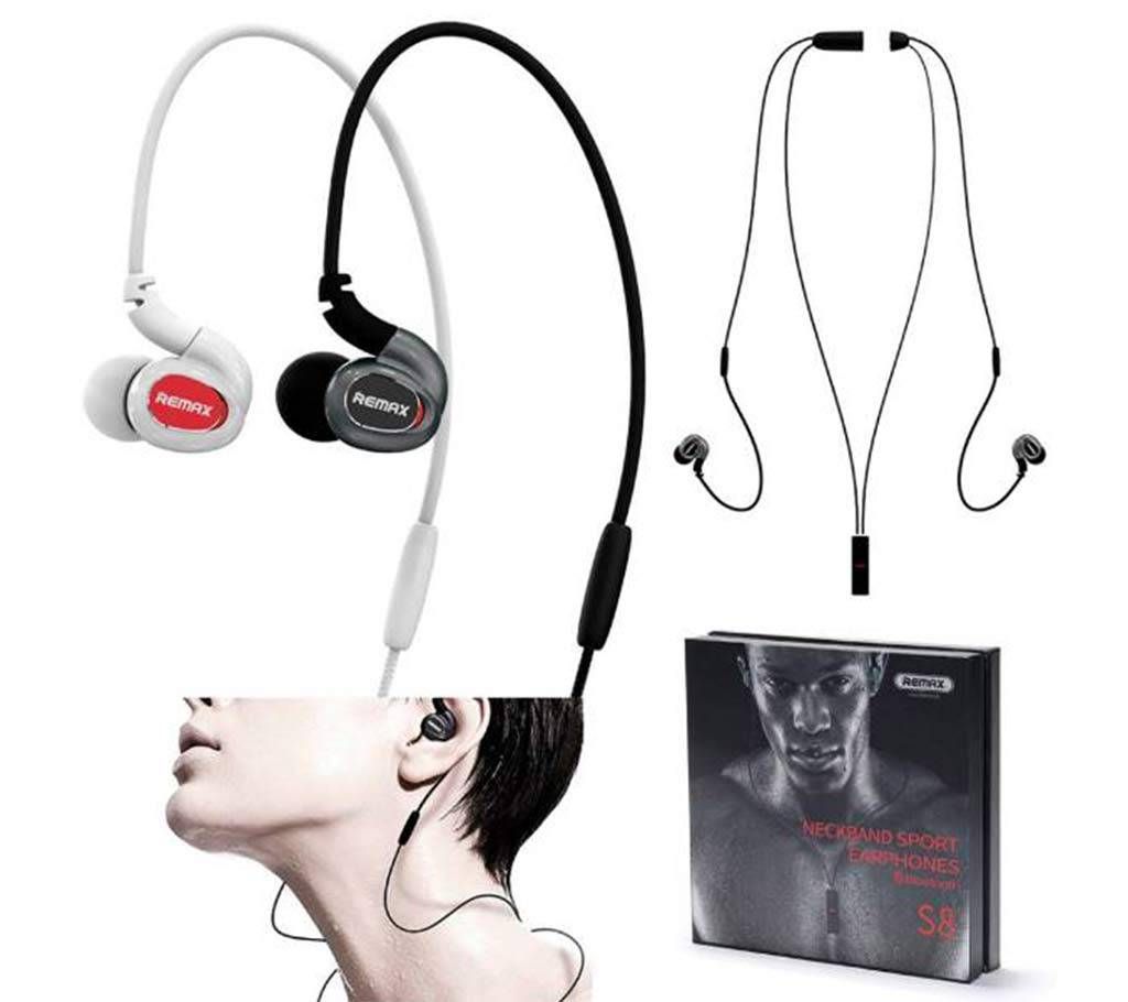 REMAX RB-S8 Earphones Bluetooth Wireless Sport