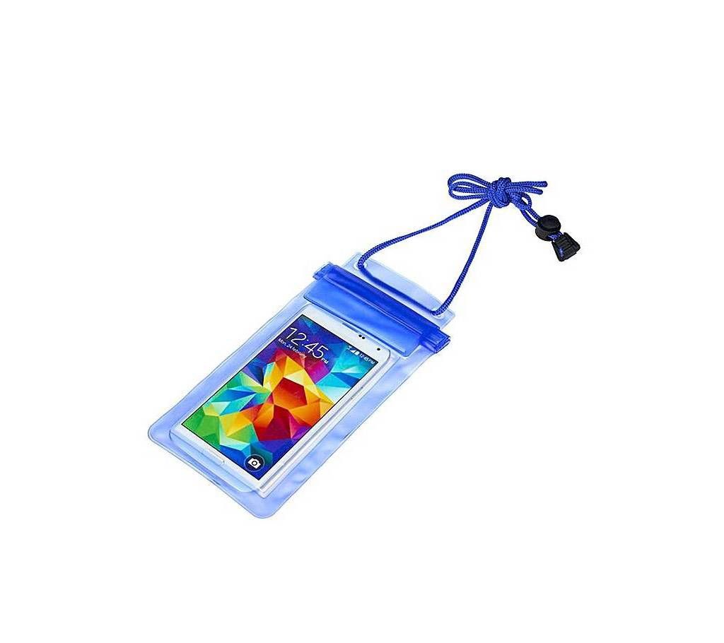 Waterproof Mobile Pouch Bag - Blue