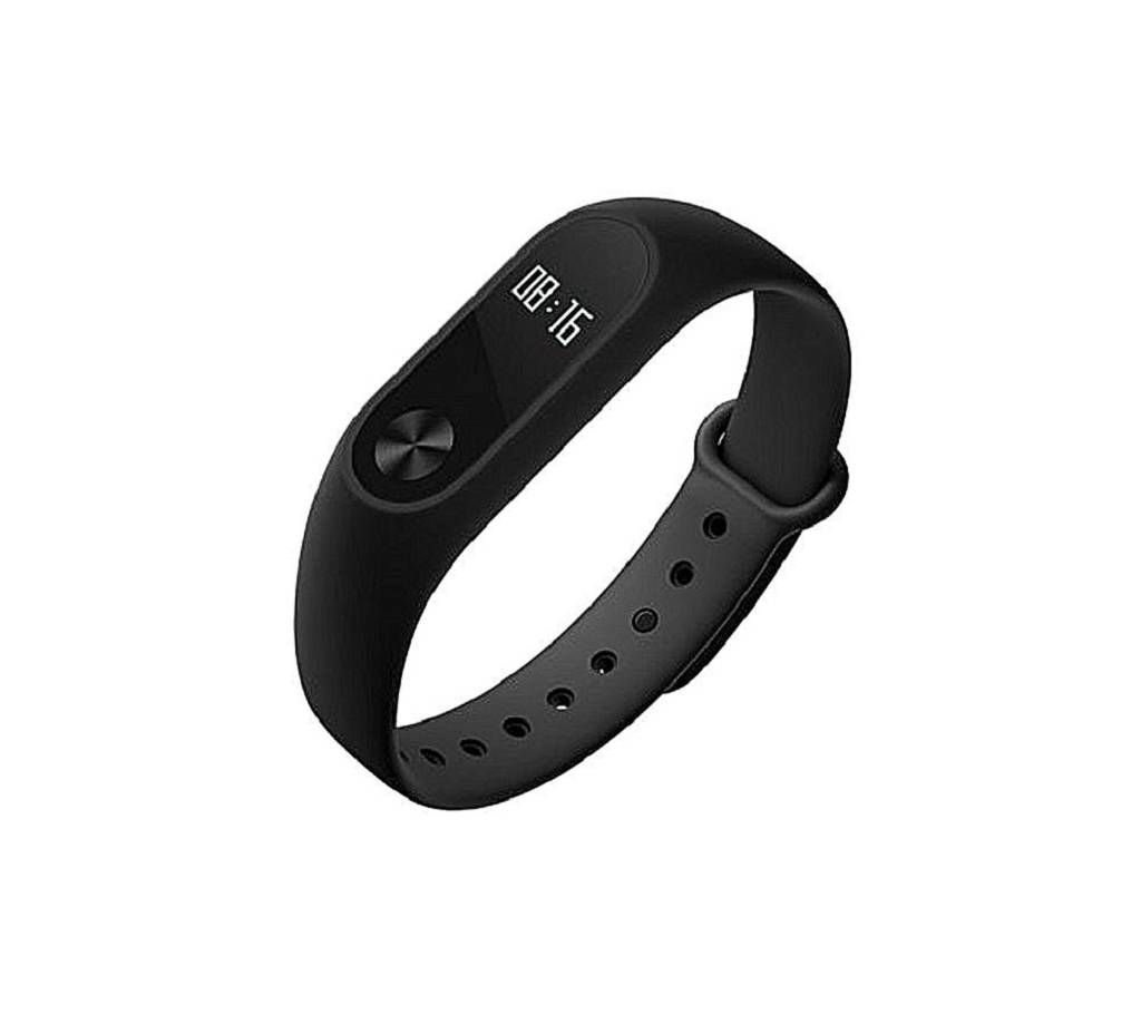 Xiaomi Mi Band 2 Fitness Band with Heart Rate Monitoring Function - Black