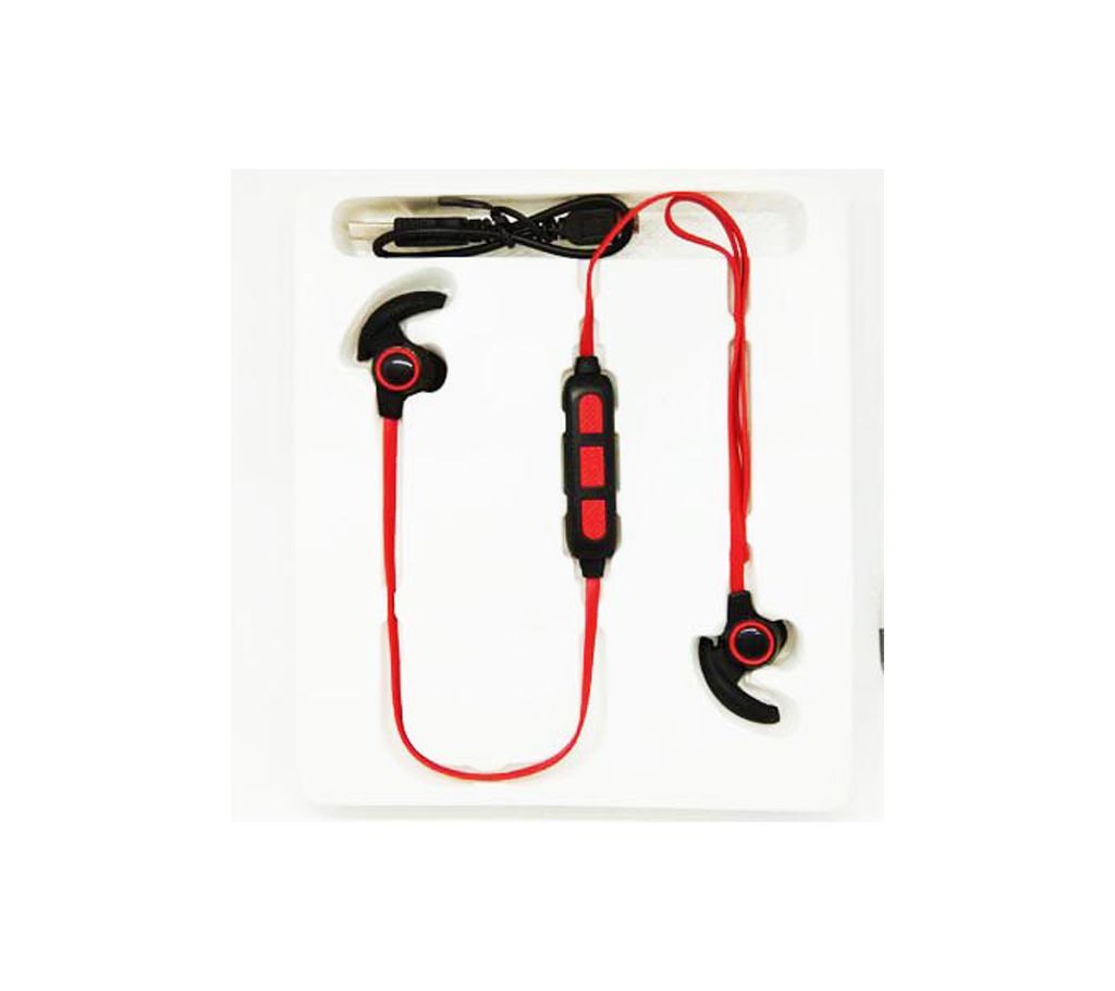 Jebra Wireless Bluetooth In-Ear Earphone - Black and Red.