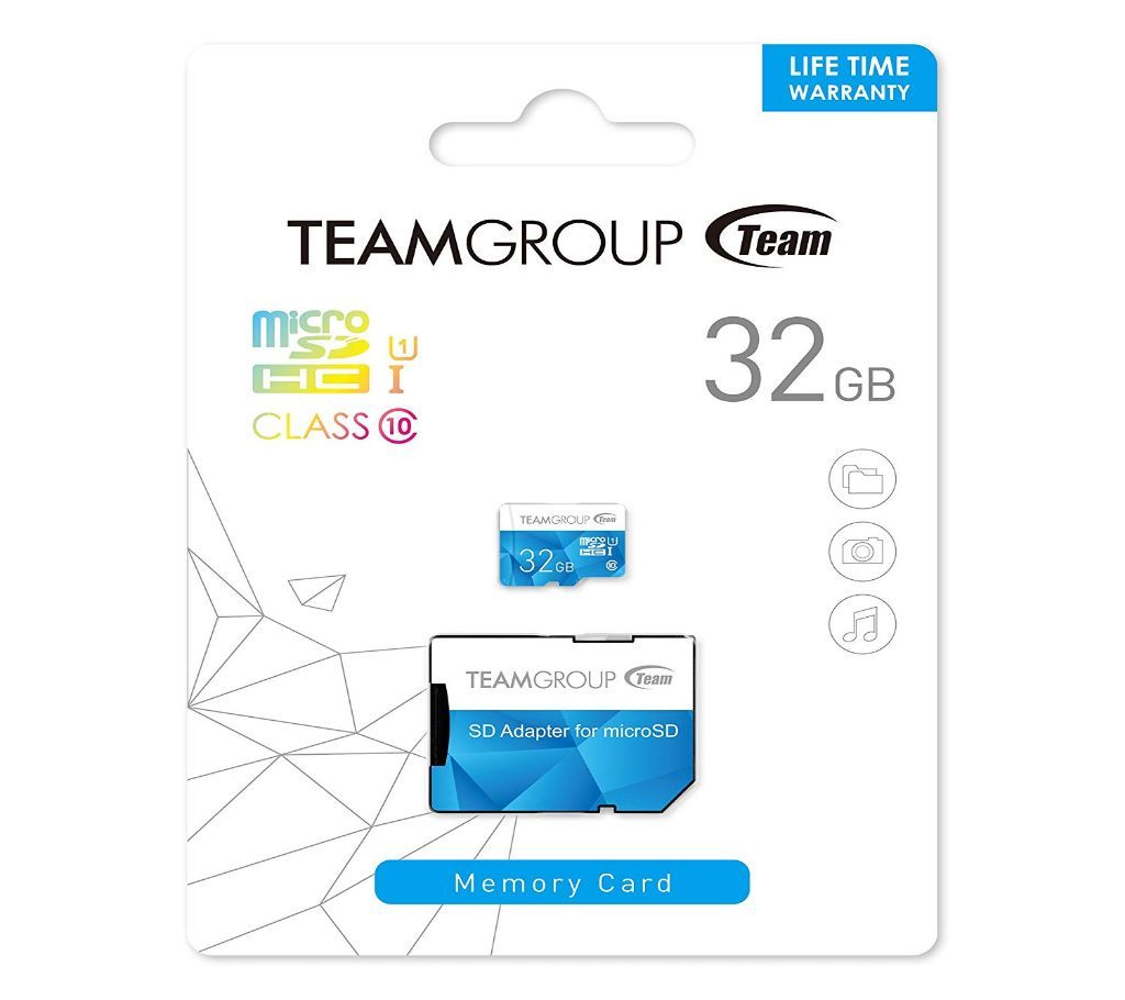 Team Group 32 GB MicroSDHC Memory Card