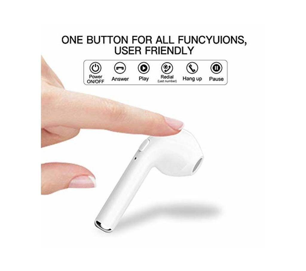 HBQ -i7 Single Stereo Bluetooth Headphone
