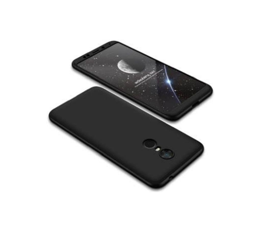 Xiaomi Redmi 5 GKK 360 Full Protection Cover - Black