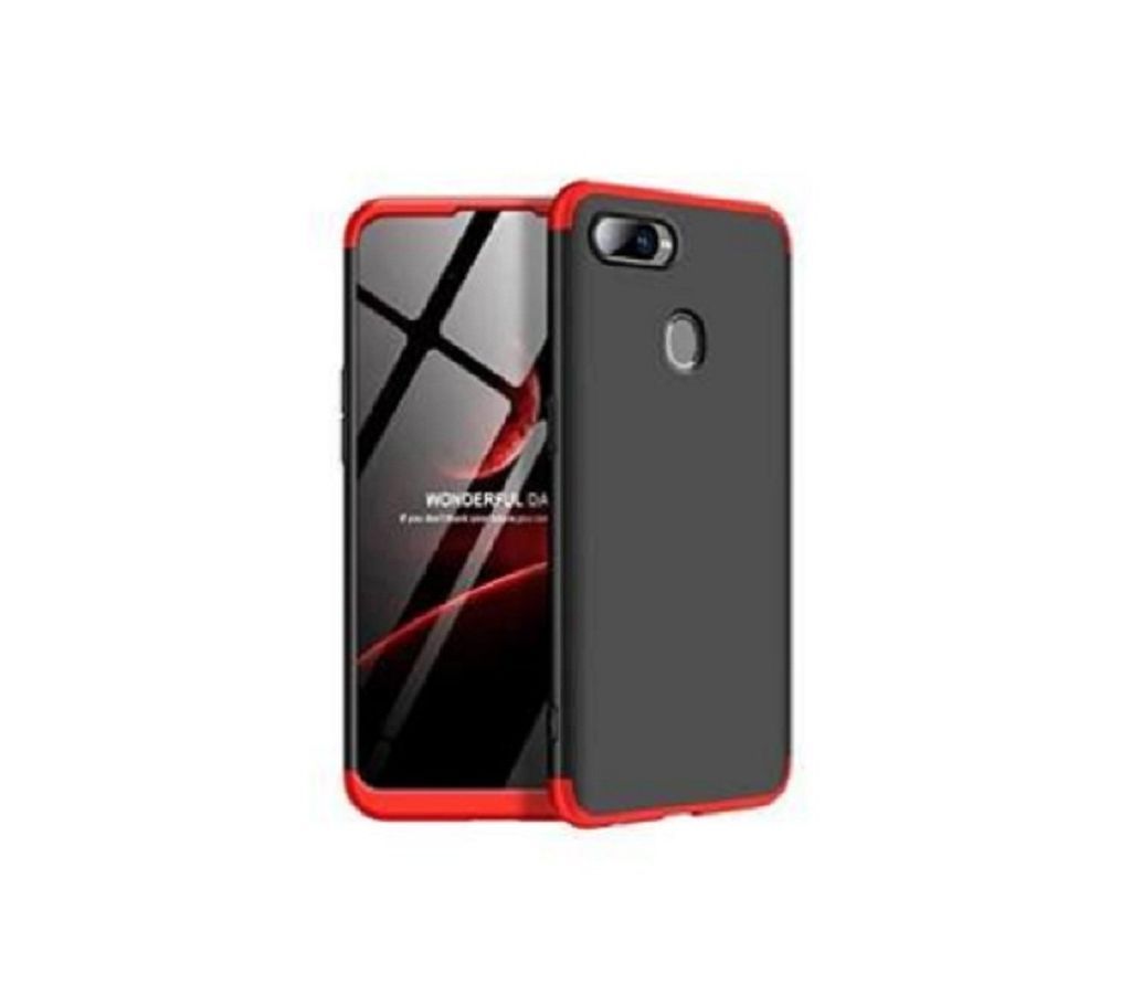 360 Degree GKK Phone Cover for Oppo A3s / Oppo A5 - Black