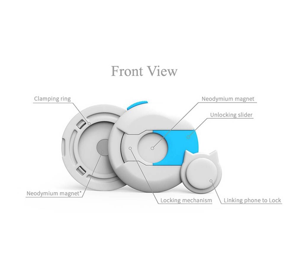 C-Safe Pocket Mobile Phone Lock Anti-Drop Anti-Thief Pocket Lock