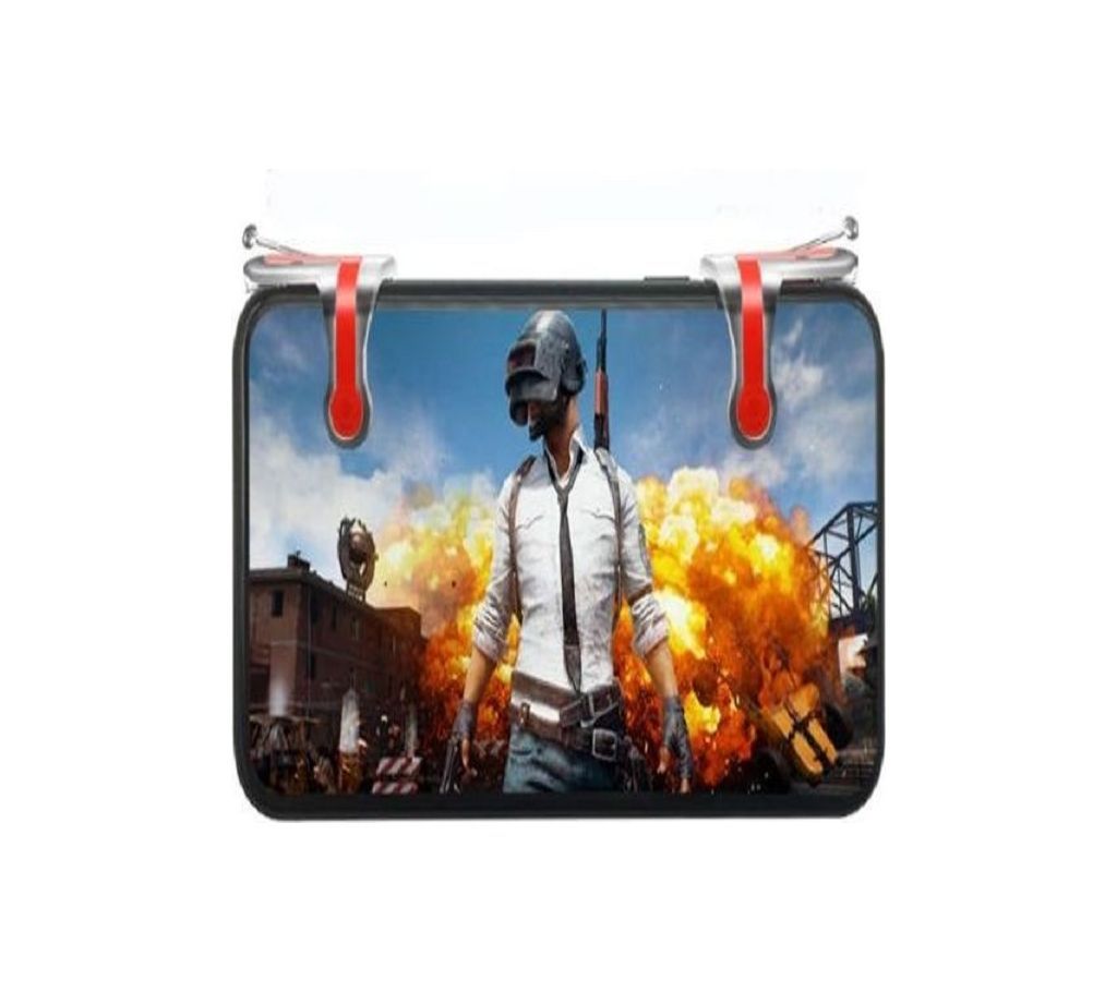 PUBG Mobile Game Controller Triggers Gamepad L1 R1 -Red
