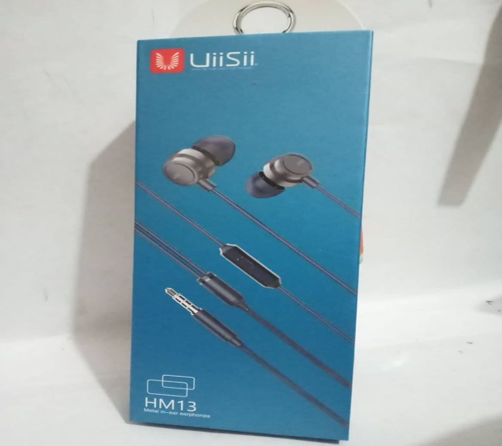 UiiSii HM13 In-Ear Dynamic Headset with Microphone-Black