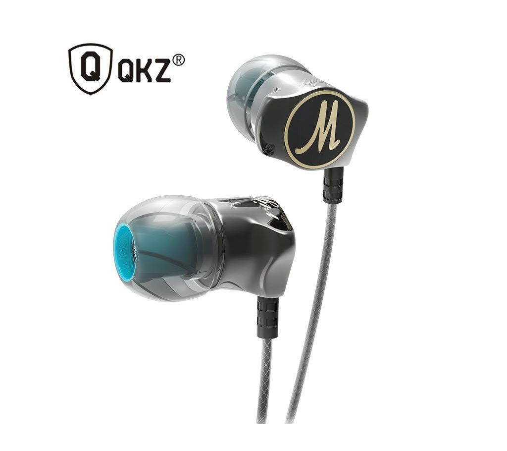 QKZ DM7 Special Edition Gold Plated Housing Earphones