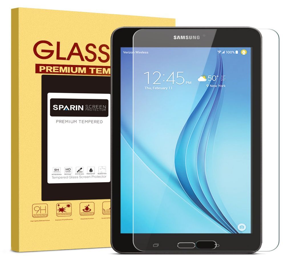Tempered Glass Screen Protector for Samsung Galaxy Tab E 8.0