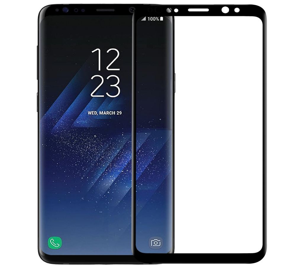 Samsung S9 Screen Protectors Glass Nillkin CP + Max Full Cover 3D Tempered Glass