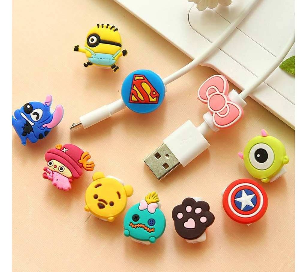 1pc USB Charger Cable Earphone Cable Protector