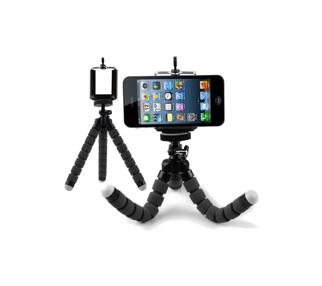 Flexible Octopus Holder for Smartphone & mini camera Stand