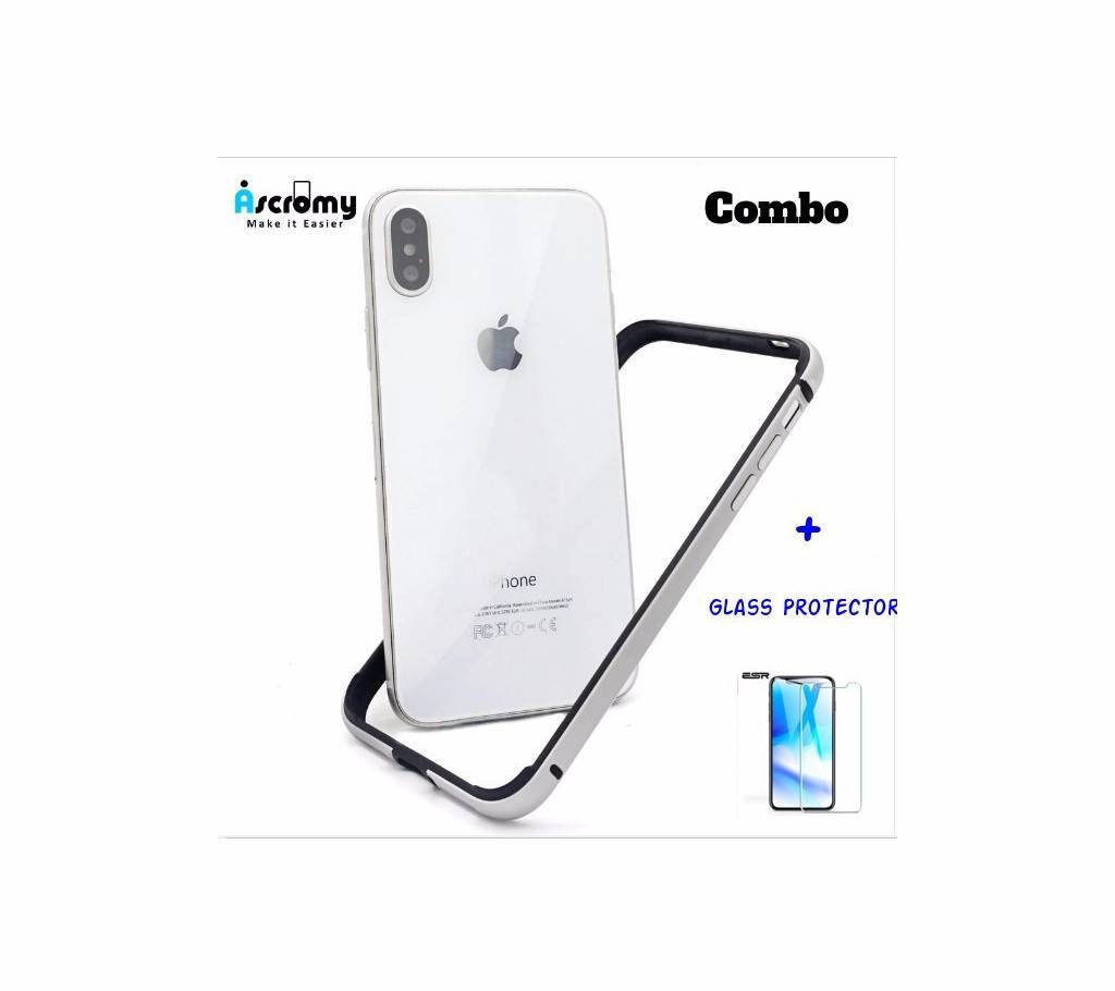 Ascromy For iPhone X Bumper Case