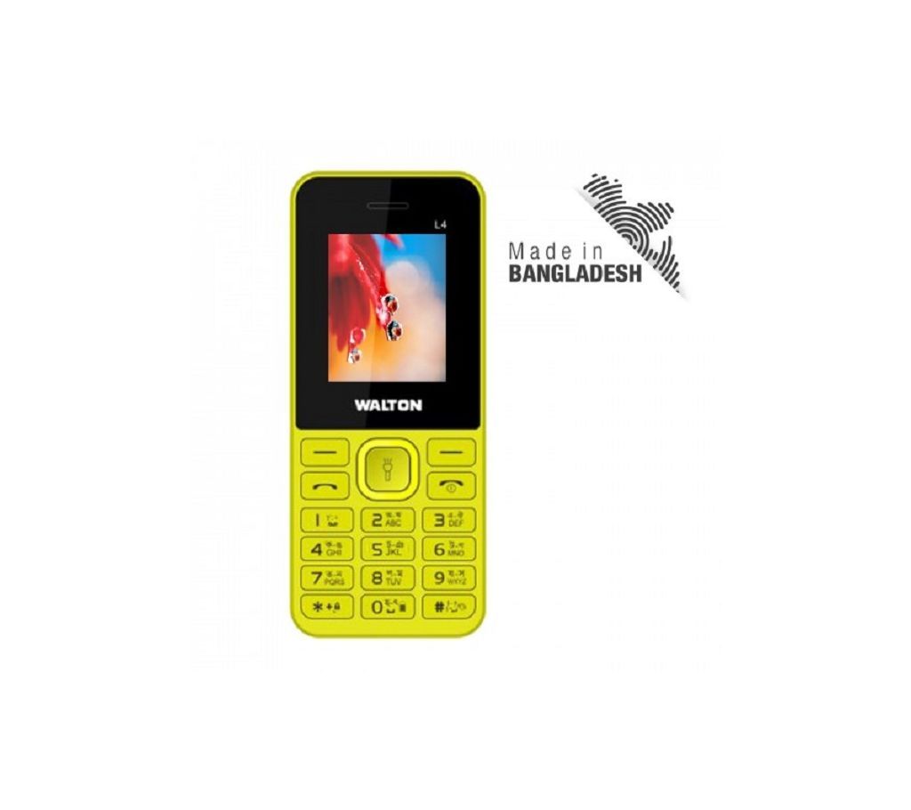 Walton Olvio L4 Feature Phone -1.77 inch-Black