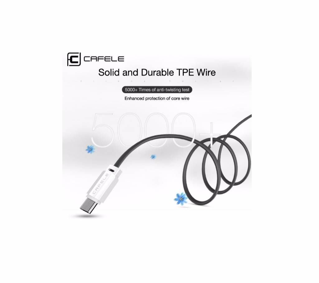 Cafele USB Type C  Fast Charging USB  Cable