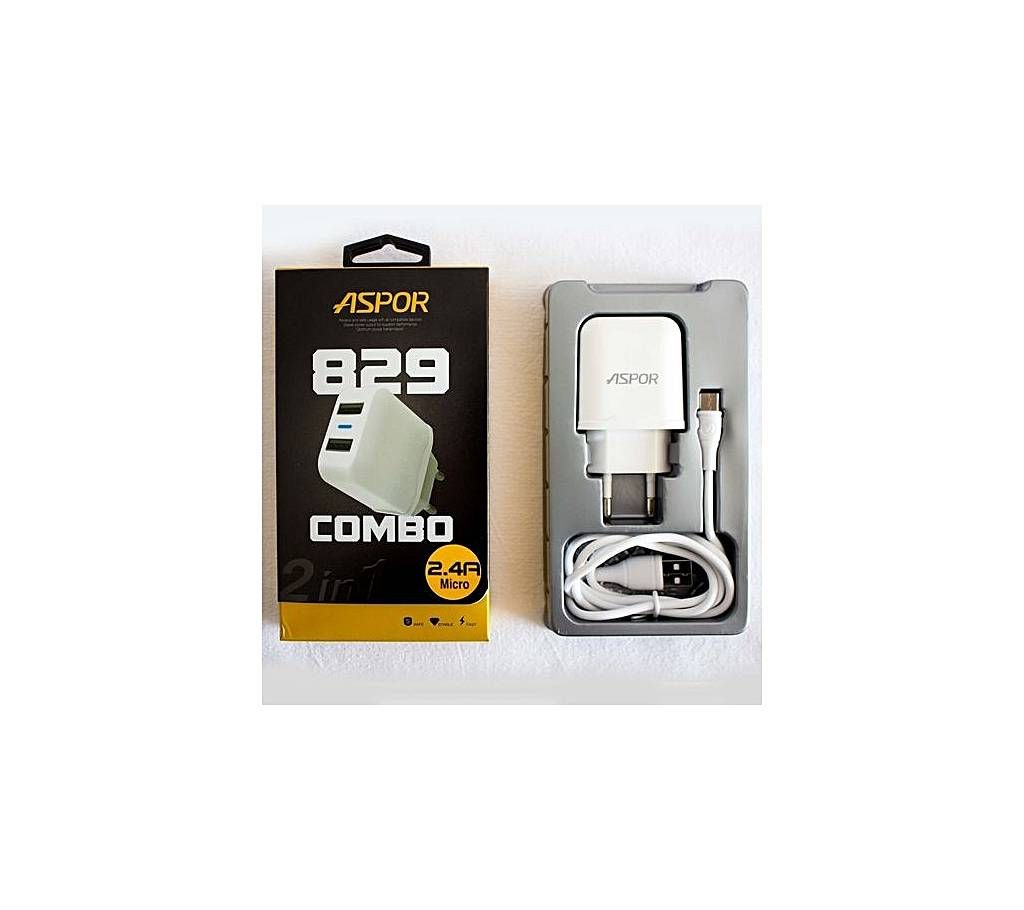 ASPOR 2.4A Quick Charger For Android