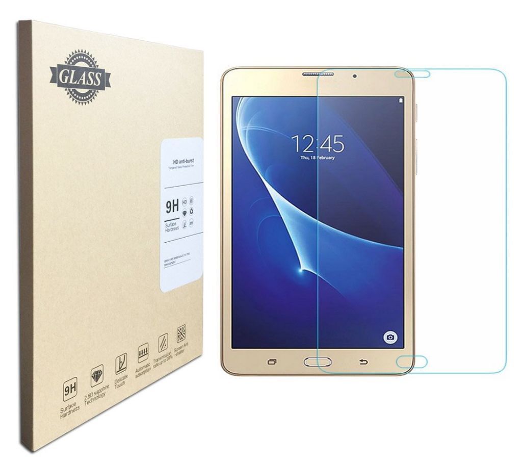Tempered Glass Protector for Samsung Galaxy J Max 7 inch - Transparent