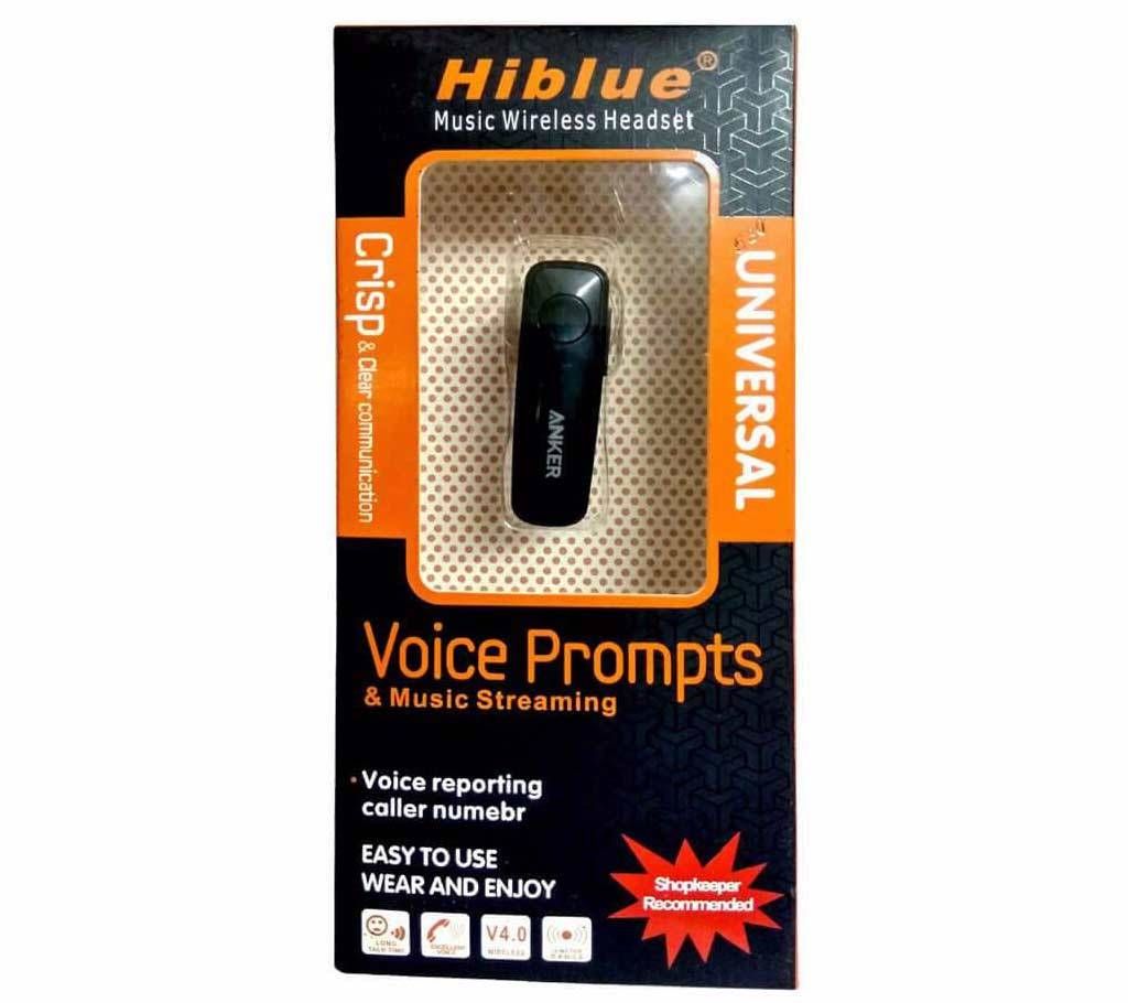 Hi Blue Music Wireless Headset