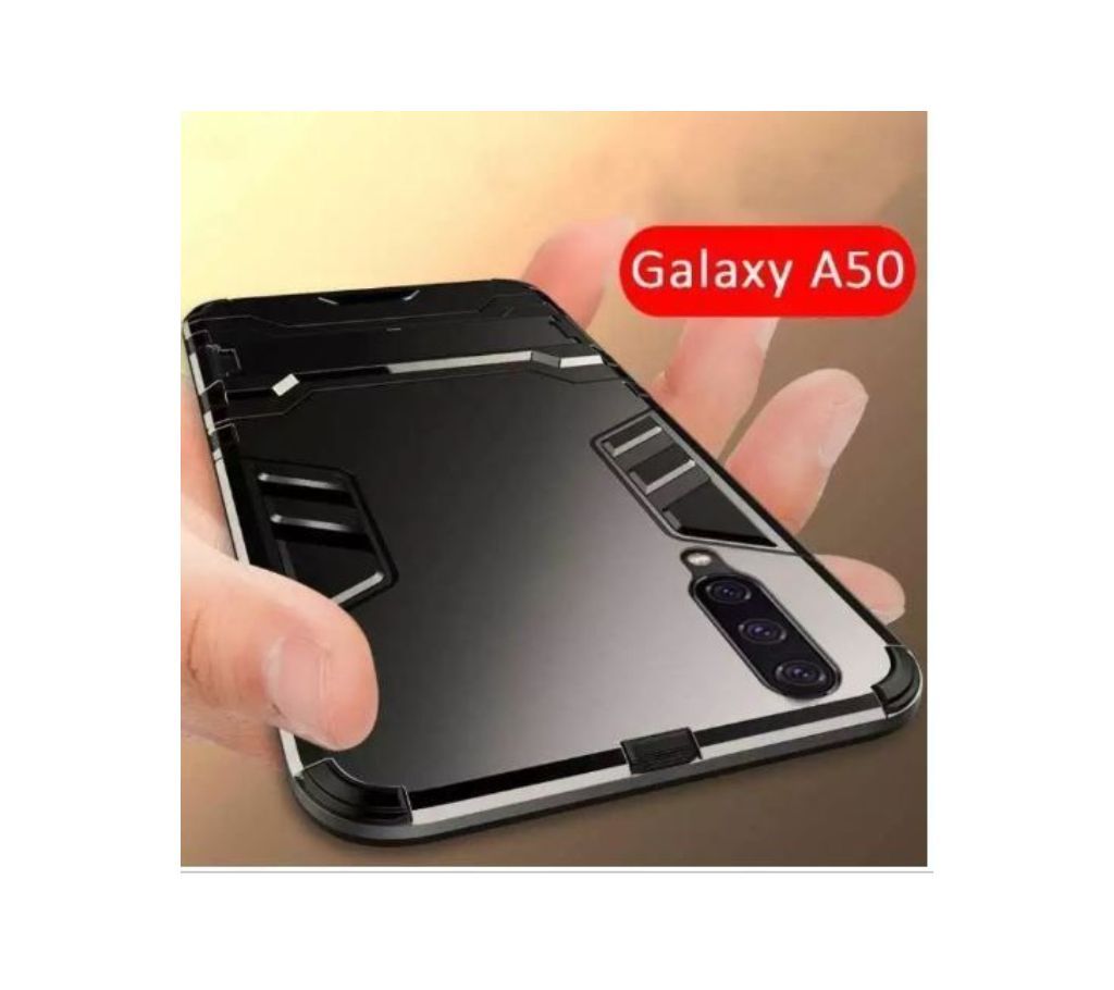 IRONMAN ARMOUR CASE for SAMSUNG GALAXY A50  BLACK  CHG1