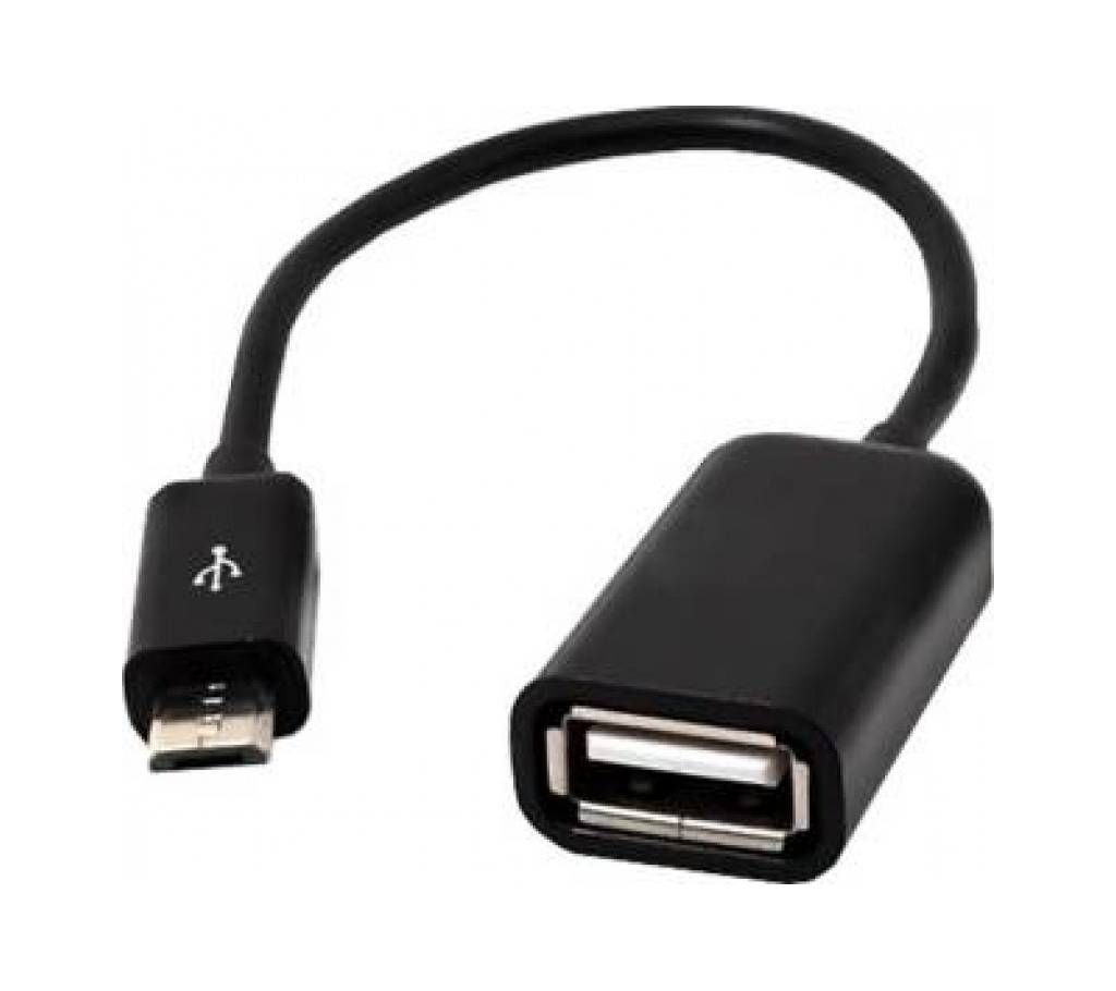 Micro USB OTG Cable - Black