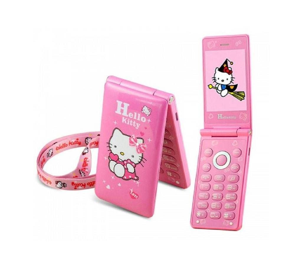 Hello Kitty D10 Dual SIM Foldable Phone