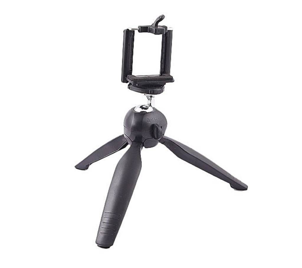 Mini Tripod for Smart Phone and Camera - Black