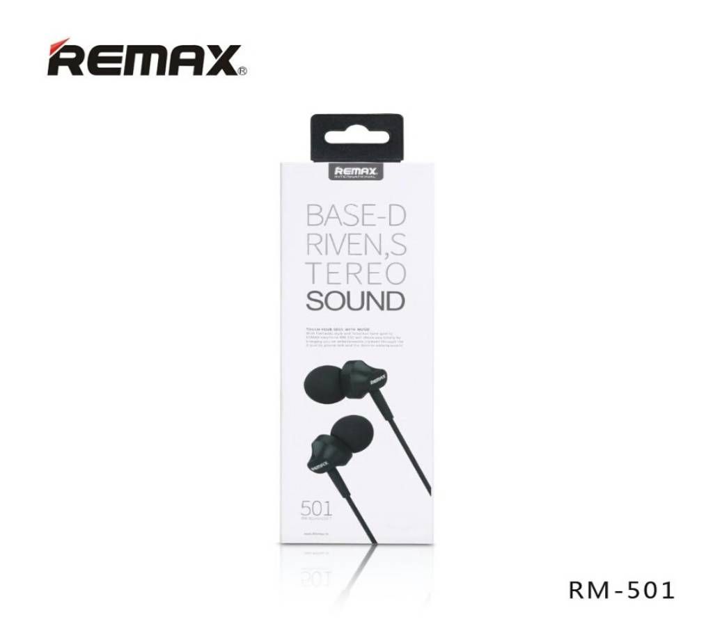 Remax Rm-501 In-ear Earphone - original