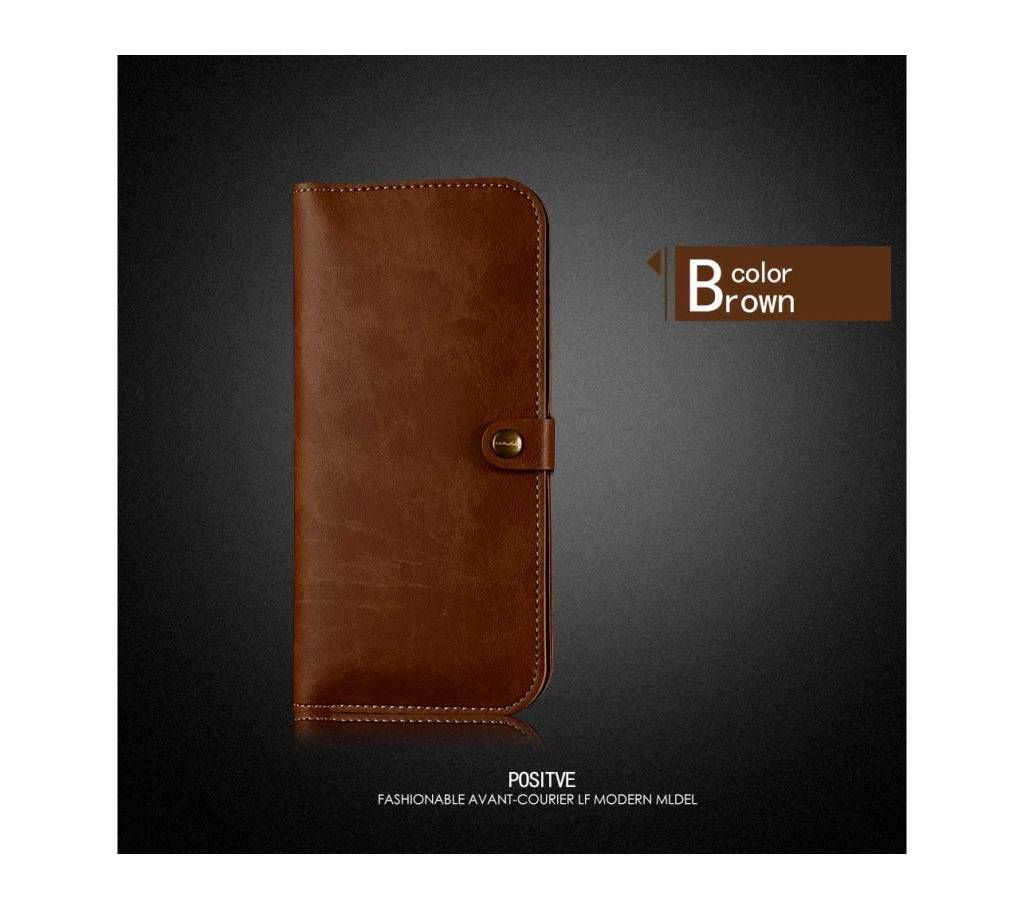 JLW PU Leather Mobile Case Cover Wallet 