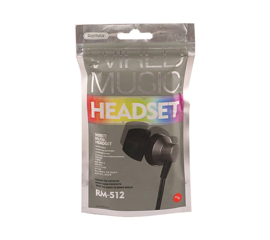 Remax RM-512 In-Ear Earphone