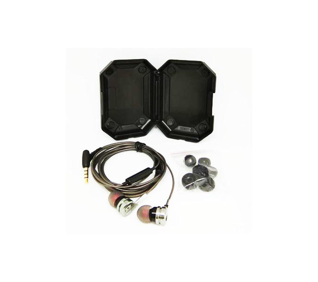 QKZ DM7 Zinc Alloy HiFi Metal In Ear Earphones