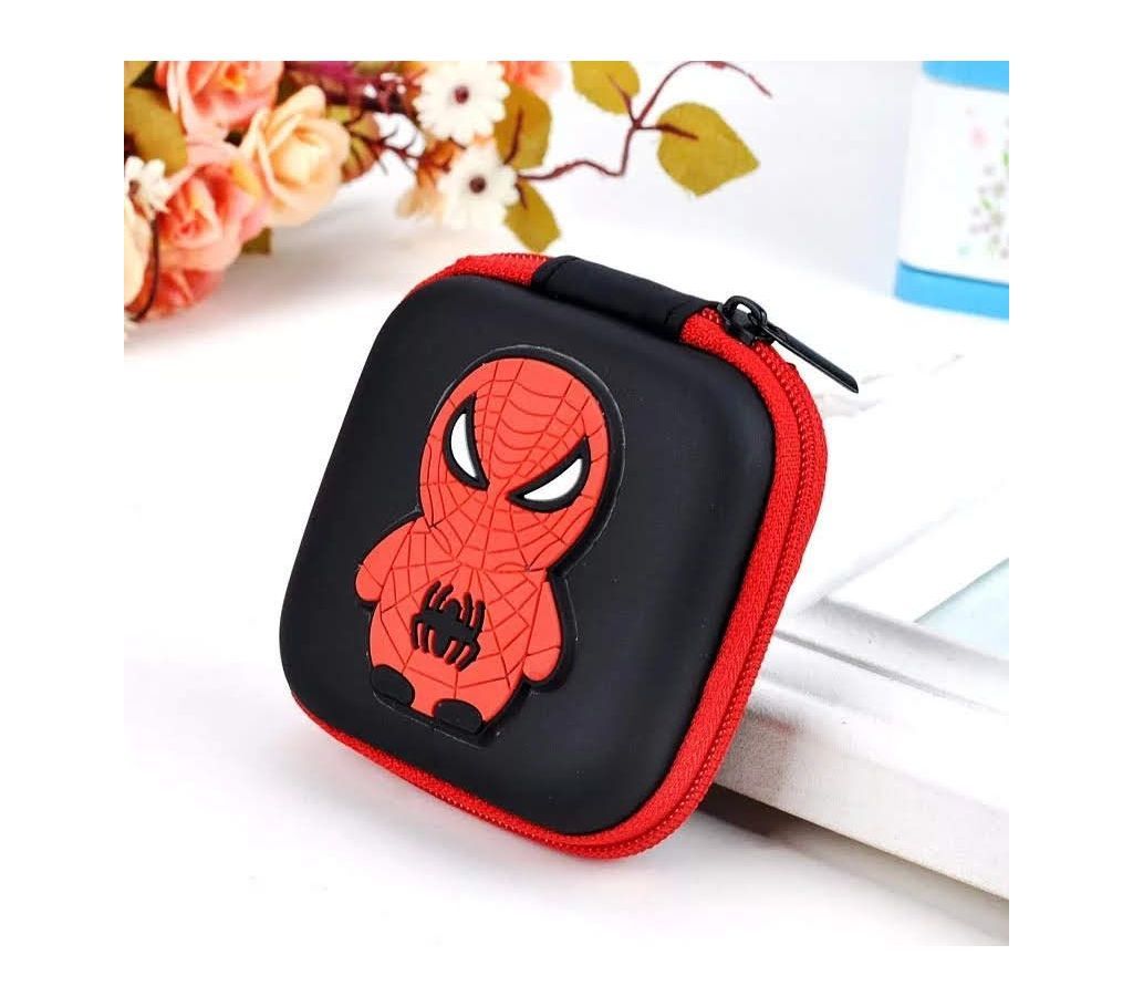 Spiderman Black Sqare Headphone Case