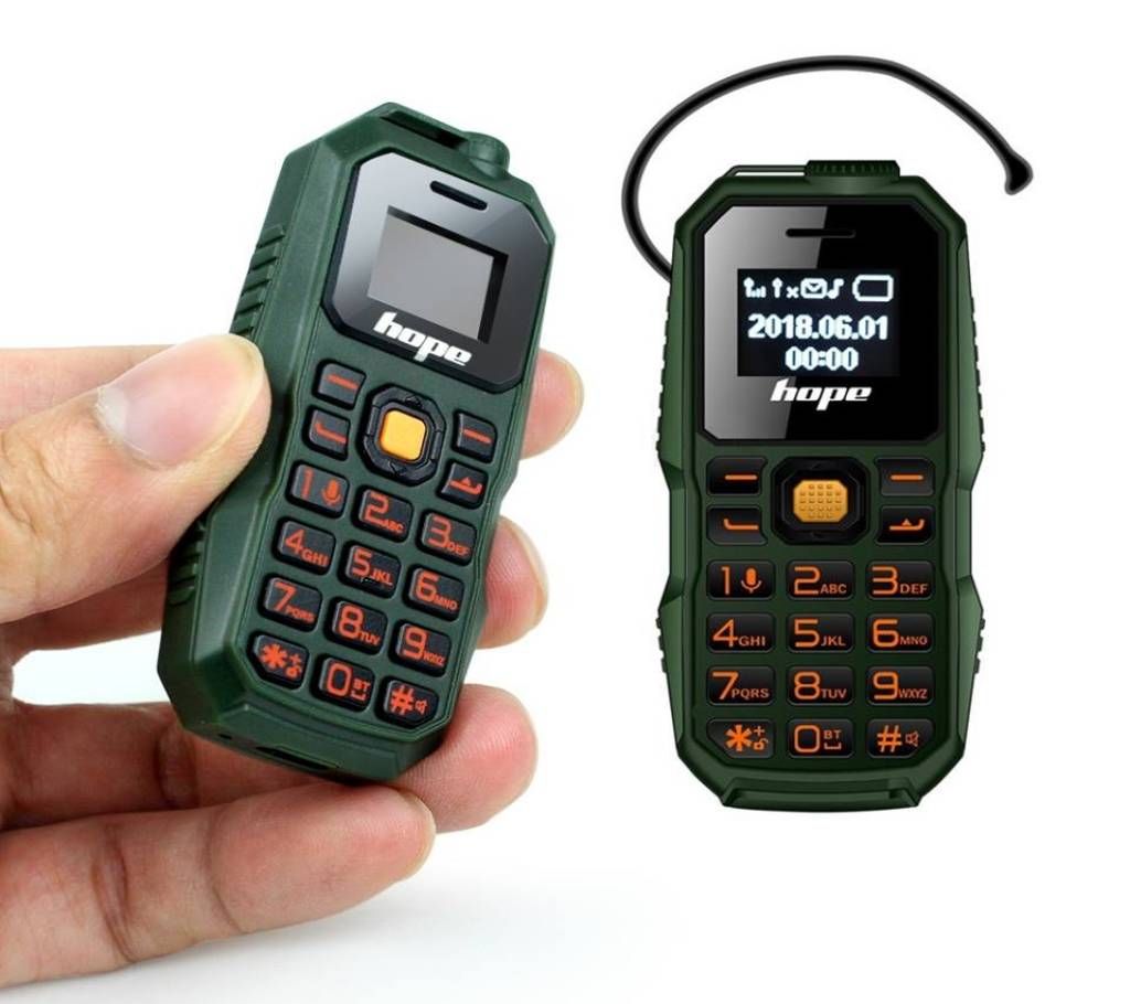 Hope M60 Mini Phone Dual SIM 550mah with Torch