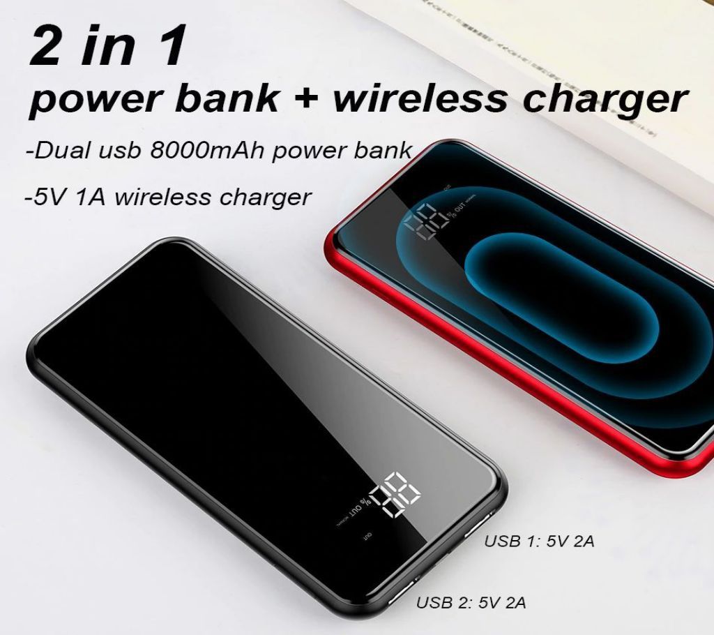 Baseus 8000mAh QI Wireless Charger
