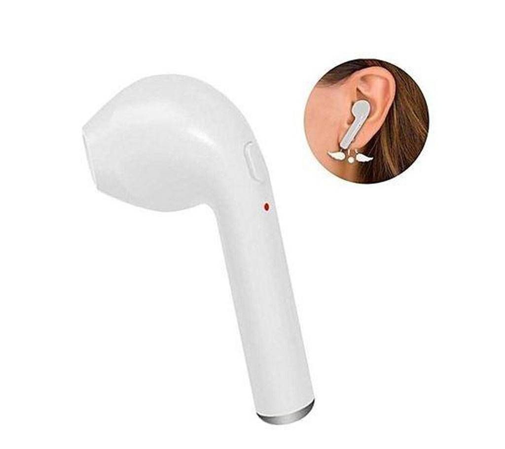 HBQ-i7R Single Stereo Bluetooth Headphone - white