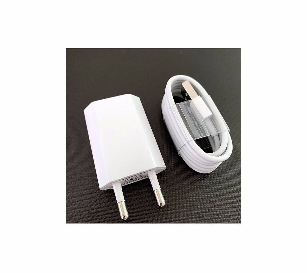 Slim Fast charging Adapter With Cable for iPhone Data Charging Wire