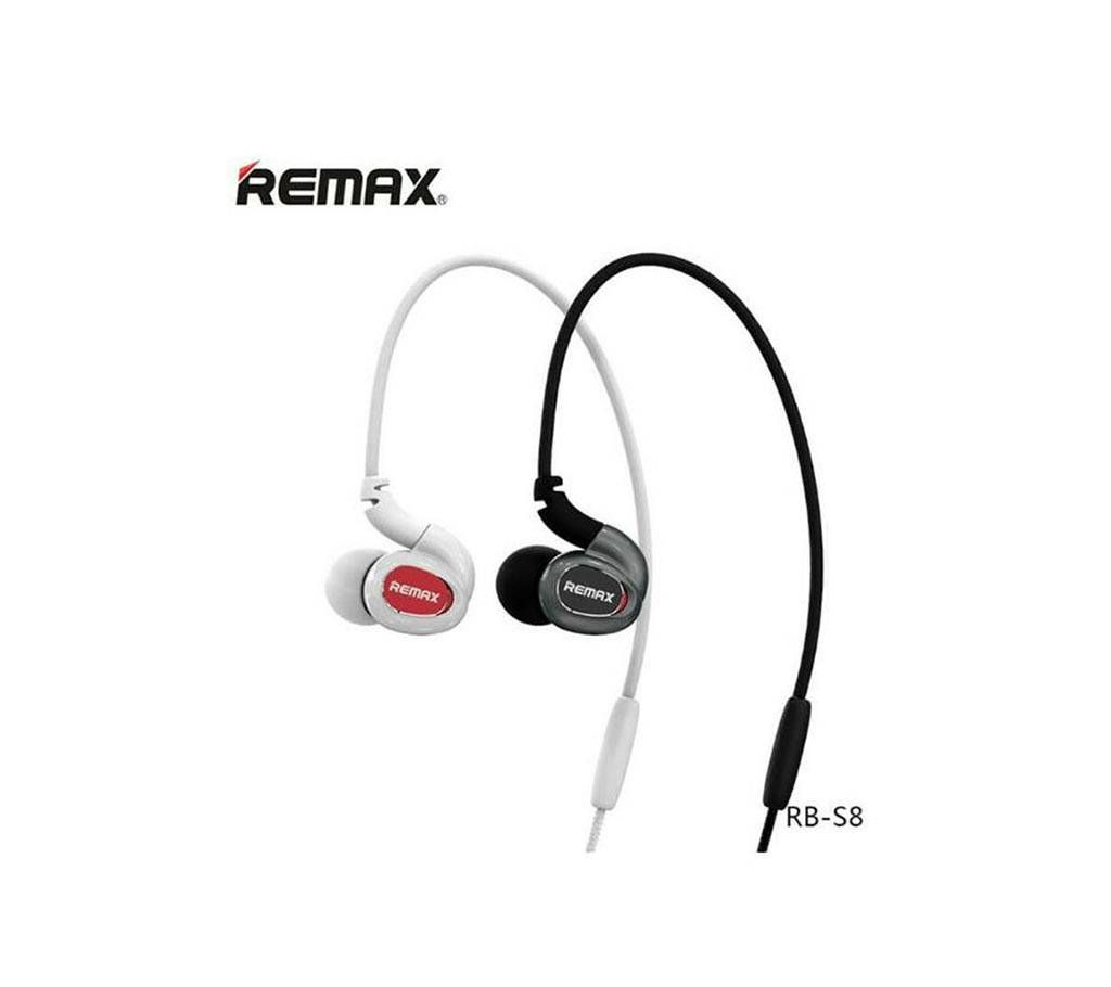 REMAX RBS8 Sport Magnetic Wireless Bluetooth 4.1 Headphone E