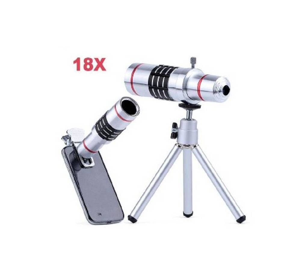18x Zoom Mobile Lens With Blur Effect
