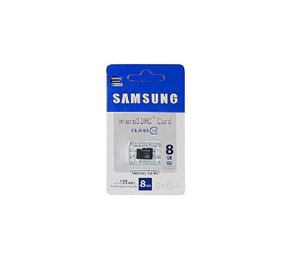 Samsung Micro SDHC Class-10 Memory Card 8 GB - Black