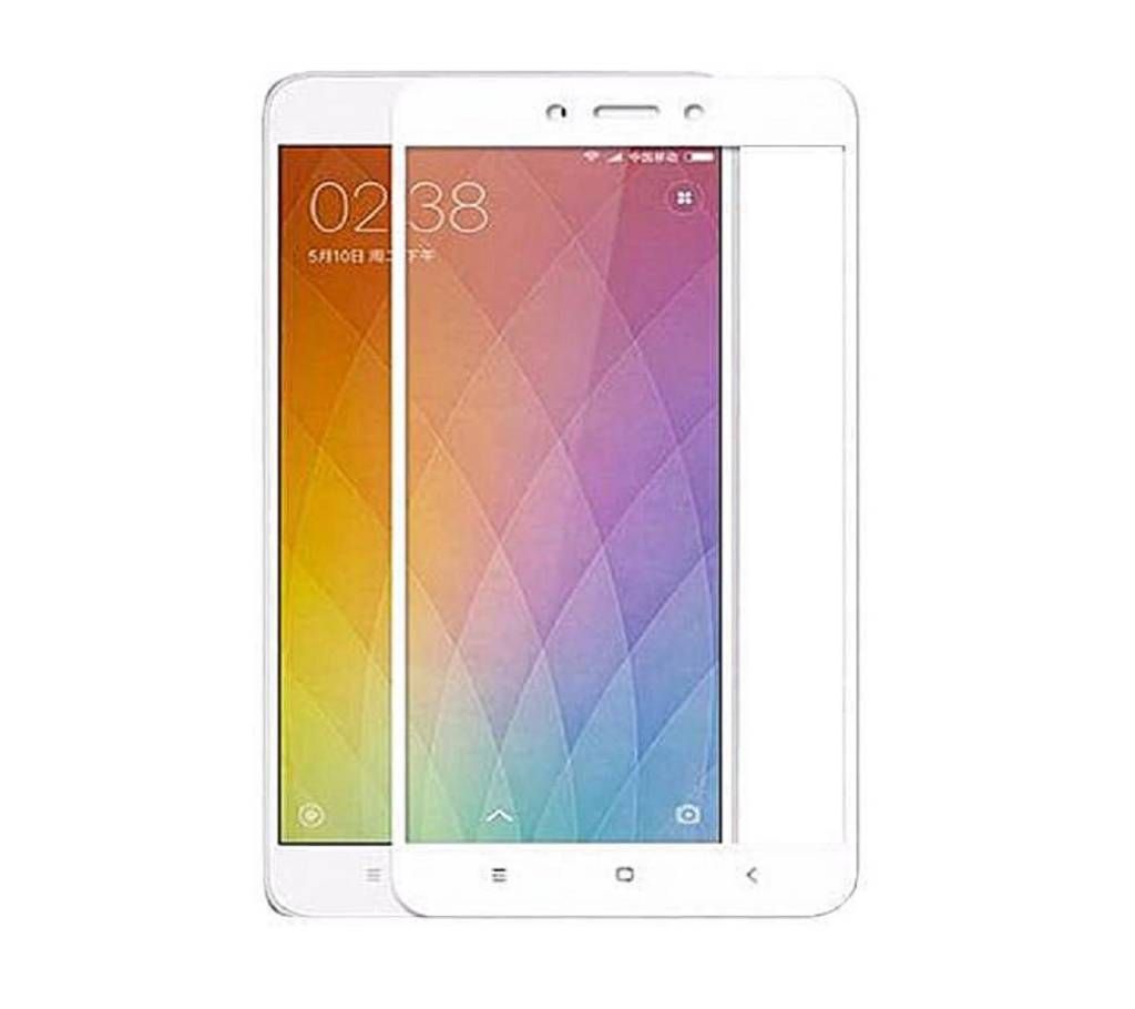 Xiaomi Redmi Note 4 Full Curved Tempered Glass - White