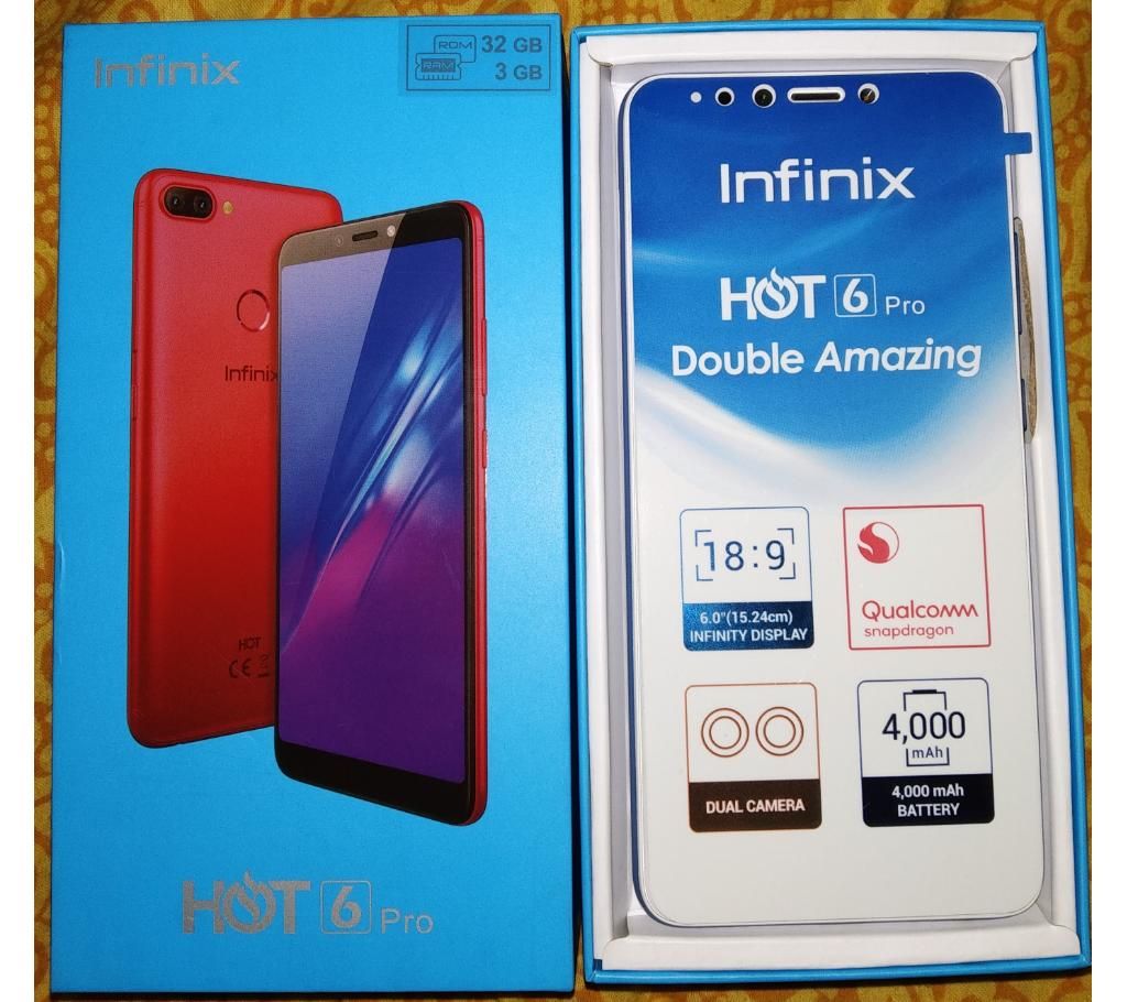Hot 6 pro