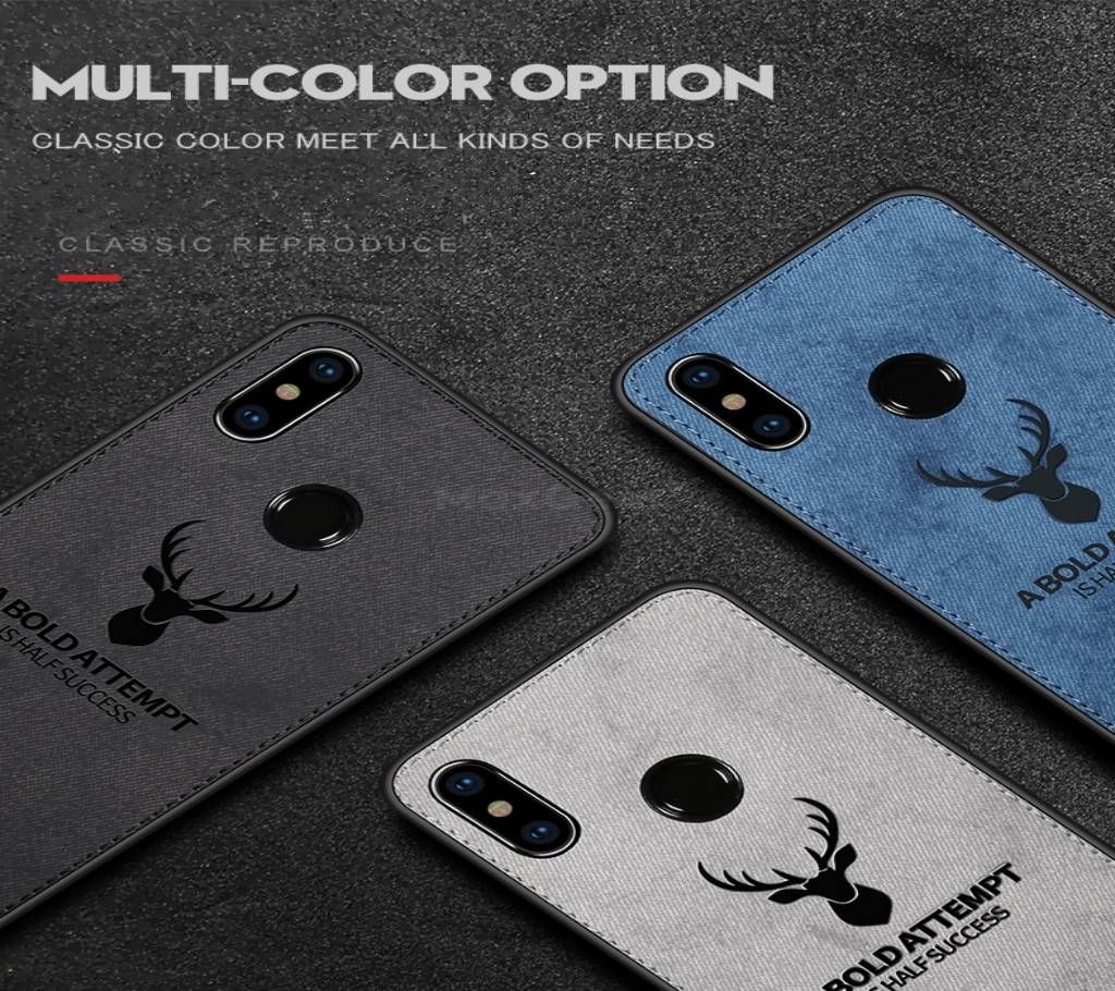 Clothing Texture Black Case-Redmi 5 Plus
