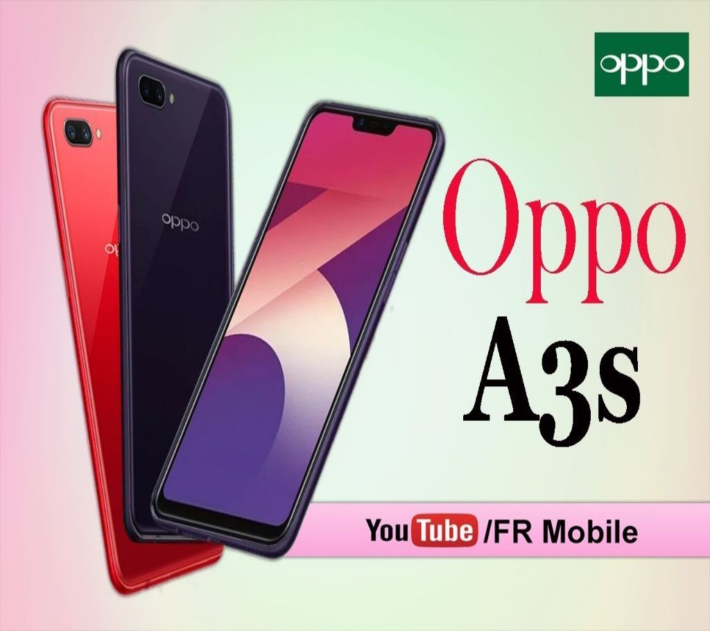 Original Deer Black Cover For Oppo A3s/A5 -Black