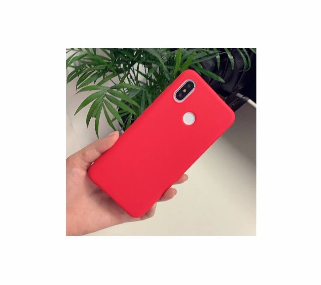 Original Liquid Soft Silicone Case for Xiaomi 6X  Full cover case