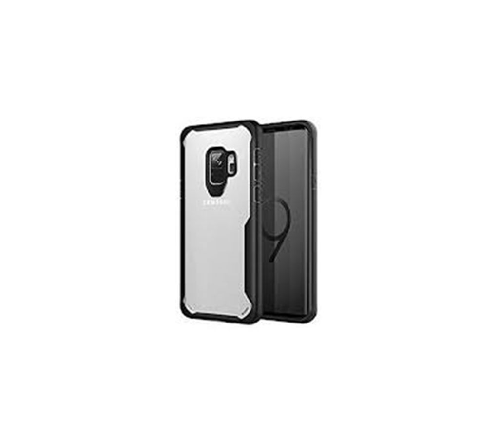 XUNDD Airbag Shockproof Transparent PC TPU Bumper Back Cover for Samsung S9