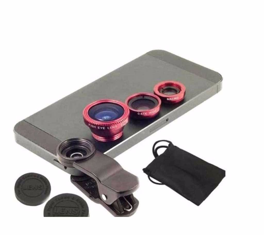 3 in 1 Universal Camera Lens