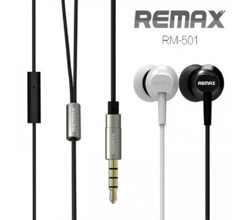 REMAX RM-501 Earphone with Mic-02