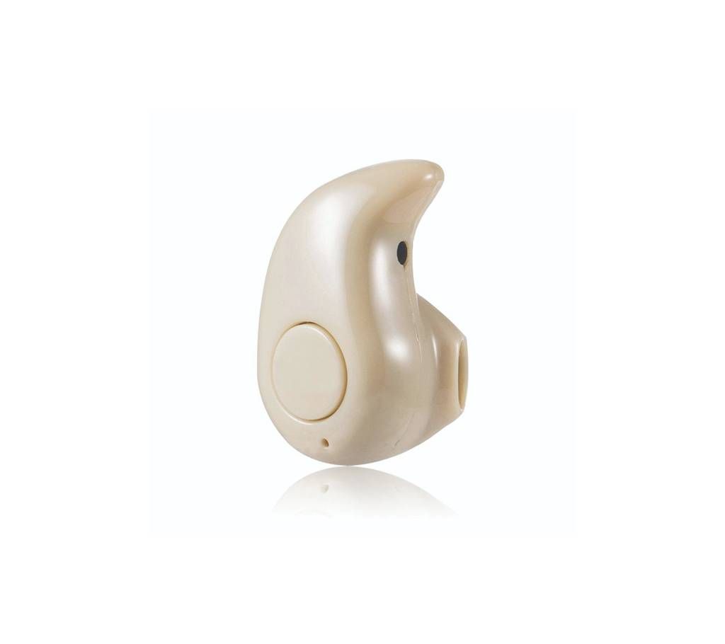 Mini Wireless Bluetooth Headset offwhite S530 with microphone