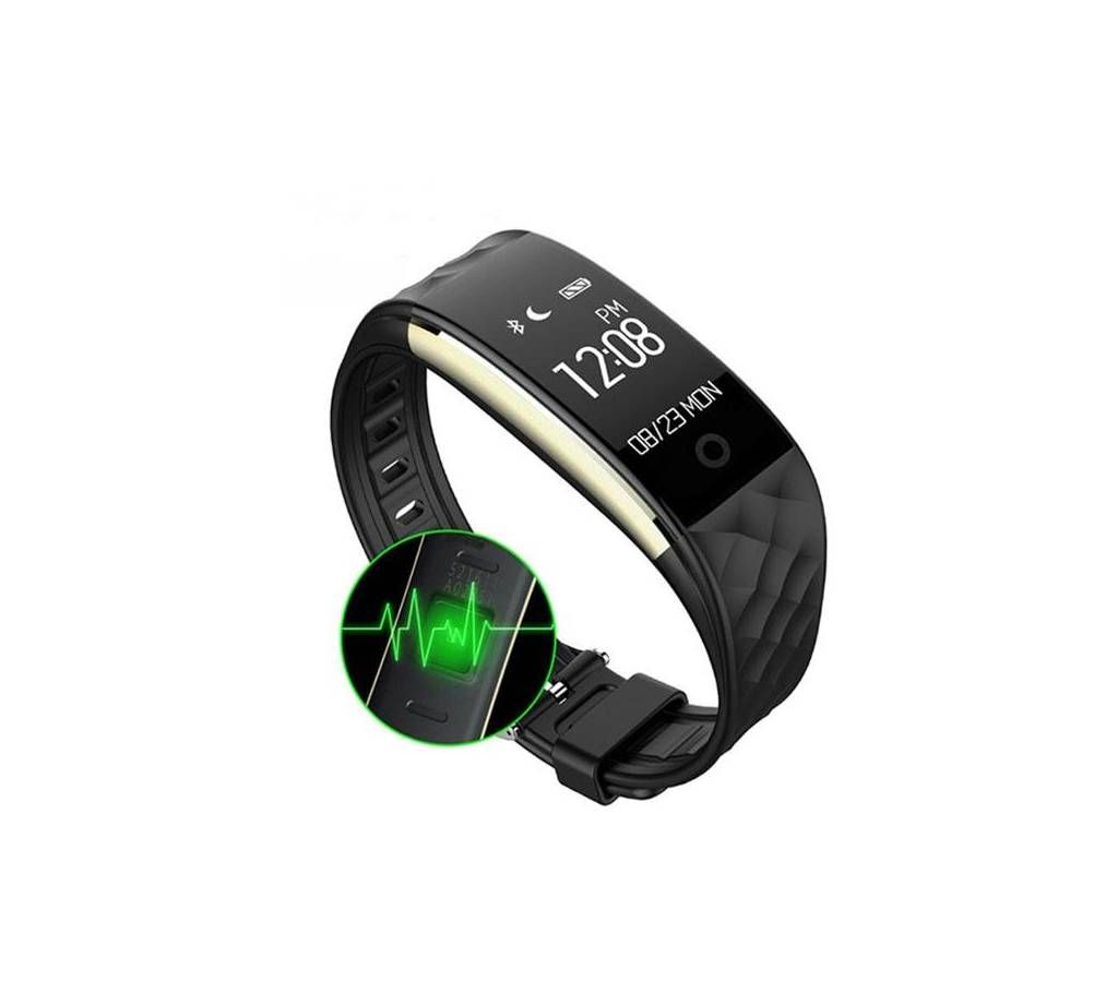 S2 Smart Band Bracelet Wristband - Black